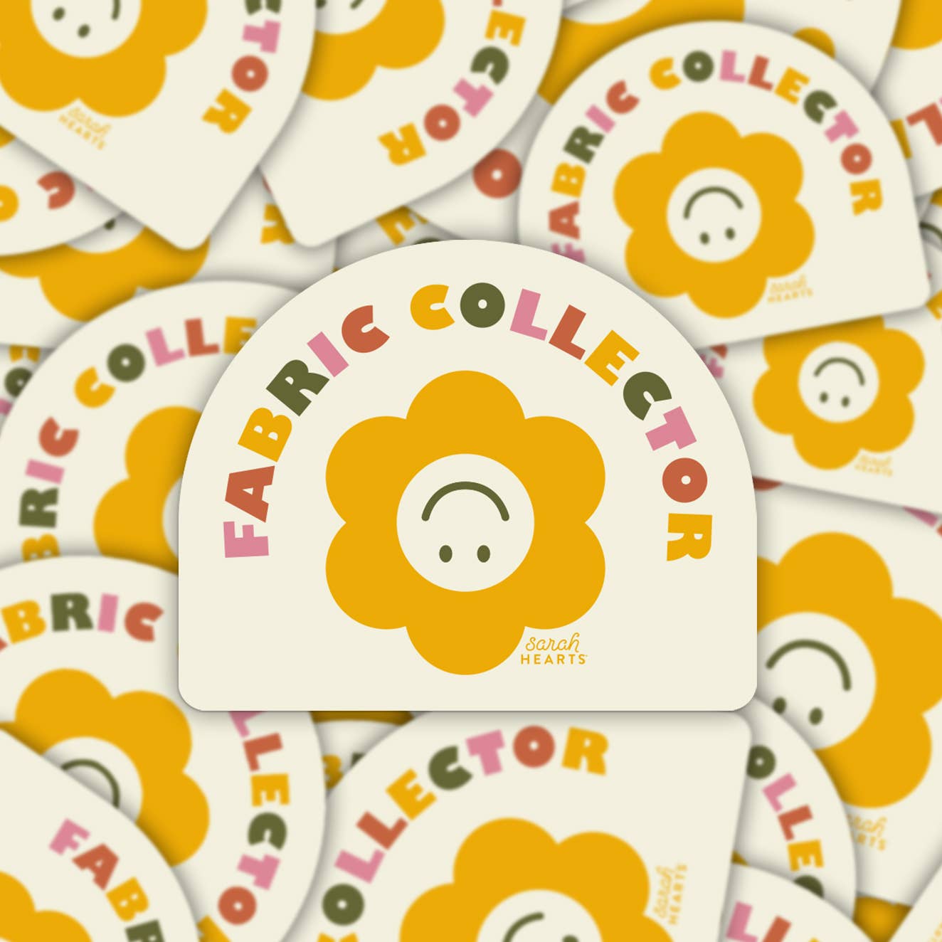 Fabric Collector Waterproof Sticker