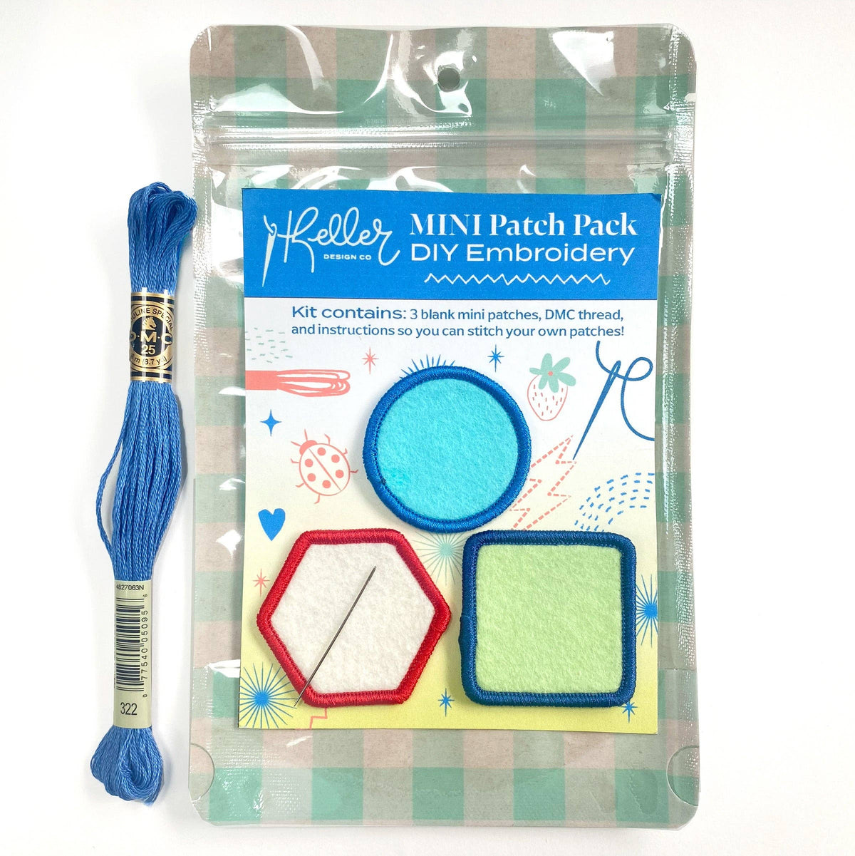 Mini DIY Patch Pack Embroidery