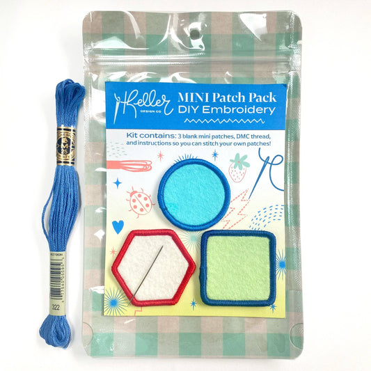 Mini DIY Patch Pack Embroidery