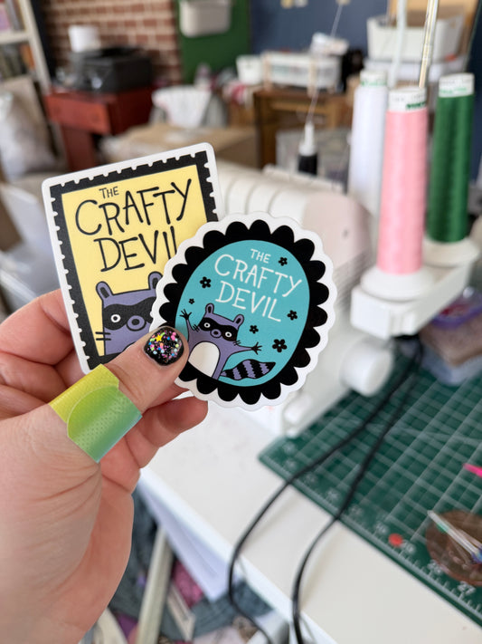 Crafty Devil Sticker