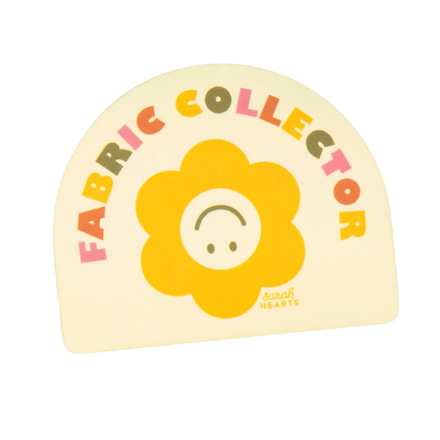 Fabric Collector Waterproof Sticker