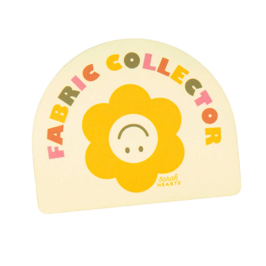 Fabric Collector Waterproof Sticker