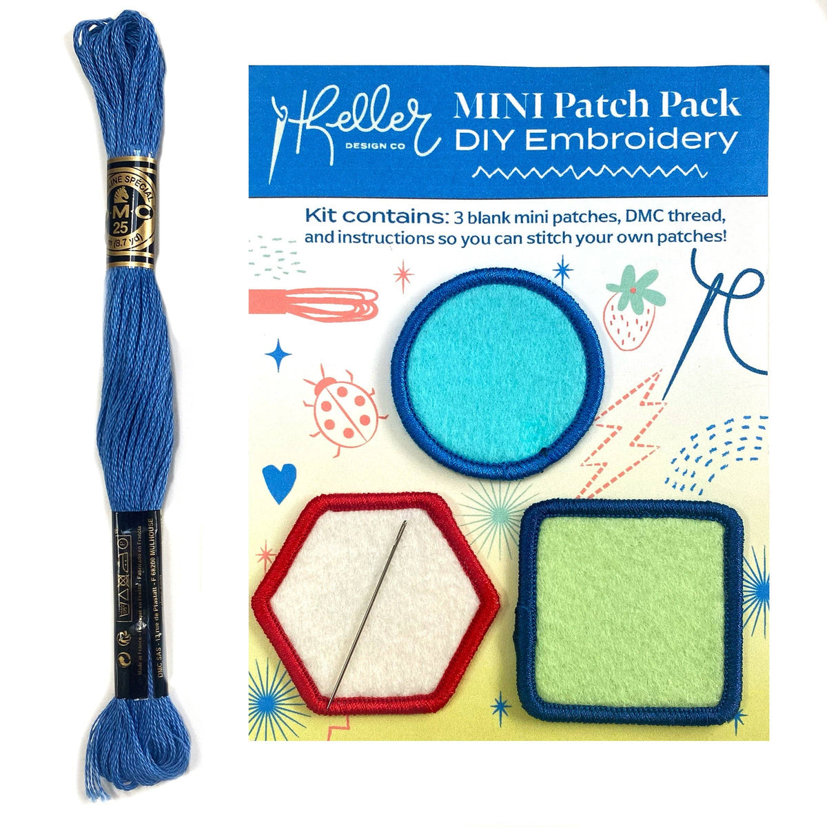Mini DIY Patch Pack Embroidery