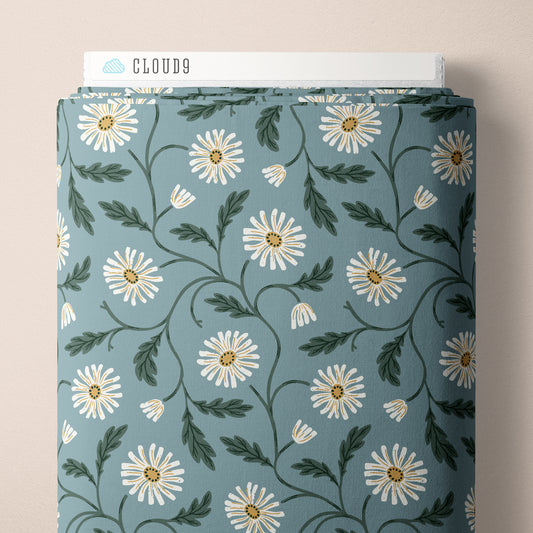 Fall and Flutter Flannel in Trailing Floral
