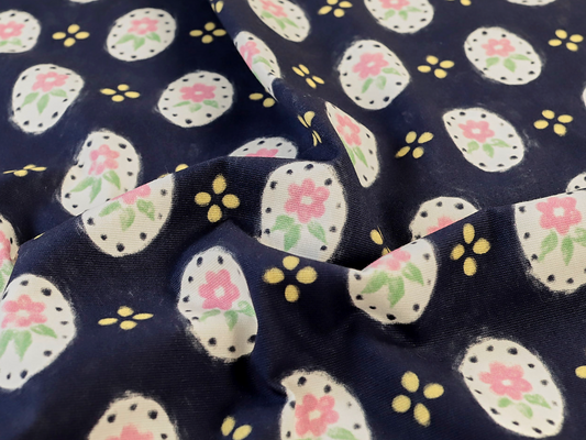 Bijou Flower Stretch Denim