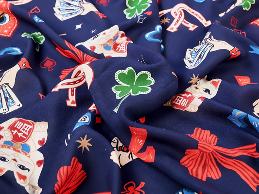 Lady Luck Viscose Lawn